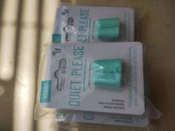 DISPOSABLE EARPLUG SETS – ASSORTED DESIGNS, BRAND NEW & SEALED IN ORIGINAL PACKS JOBLOT OF 33 SHHH!