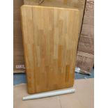 JOHN LEWIS ALTON LIGHT OAK /STONE GREY DINING TABLE 160CM X 80CMX77CM NEW BOX