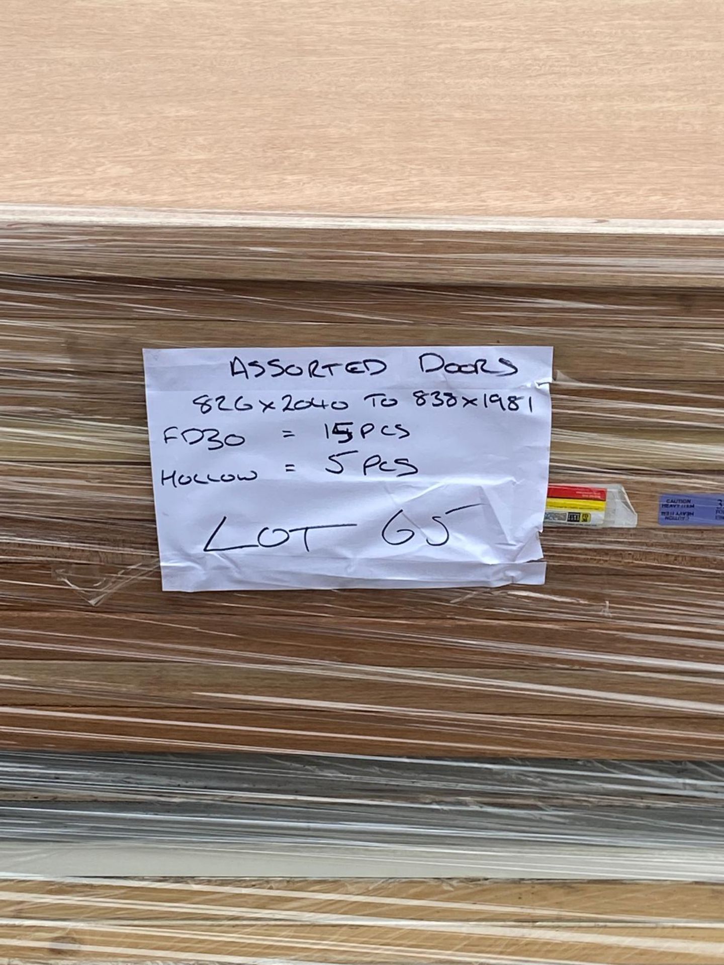 60 X BRAND NEW MIXED INTERNAL DOORS - PICKED AT RANDOM - Image 5 of 8