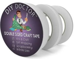 BRAND NEW DIY DOCTOR DOUBLE SIDED TAPE 3 PACK X 1970 PCS