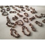 JASPER CRYSTAL CHIP BRACELET JOB LOT OF 36 - BRAND NEW