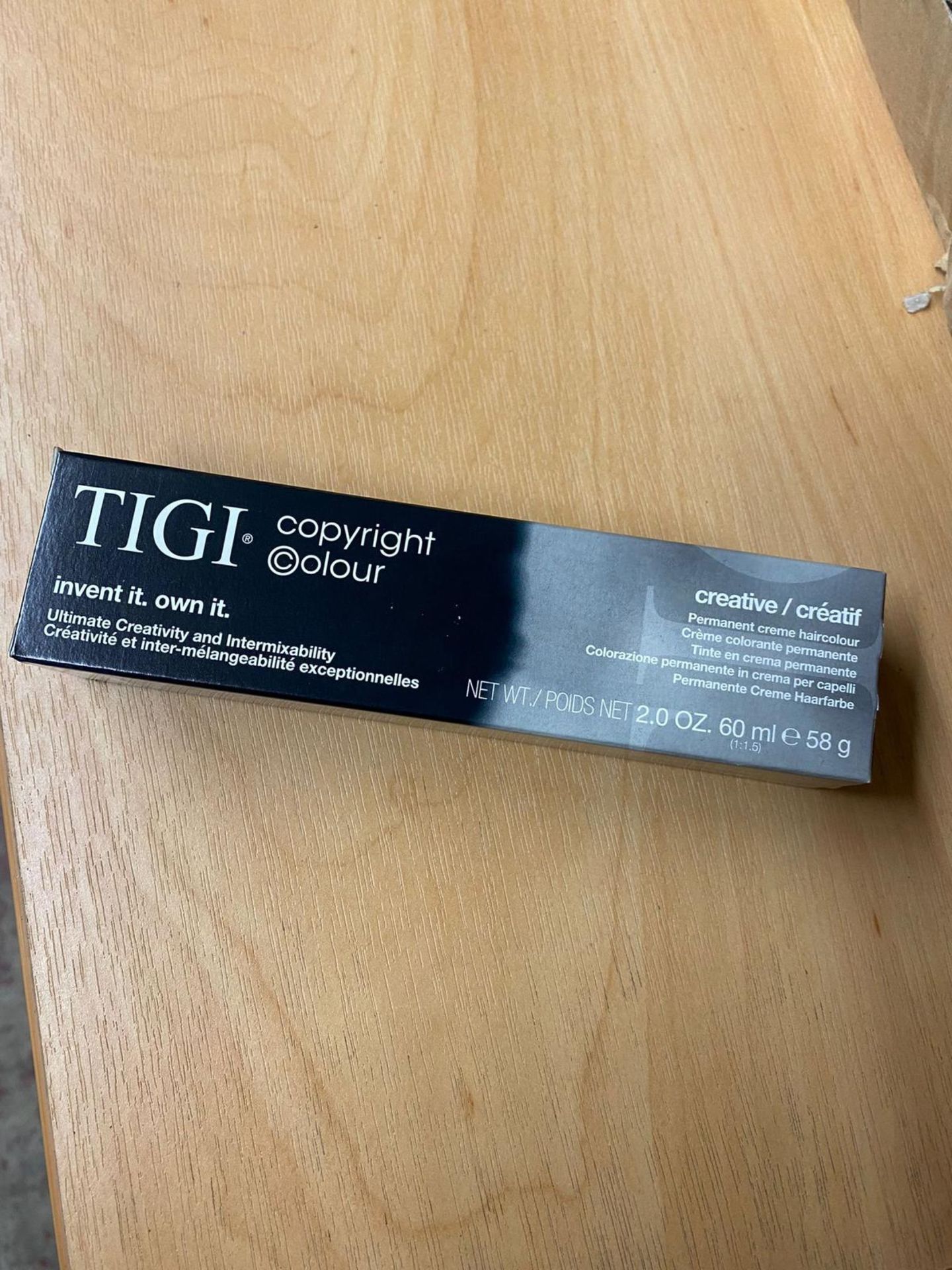 4968 X MIX OF SHADES OF TIGI HAIR DYE 60ML, NO EXPIRY - GREAT FOR RESALE