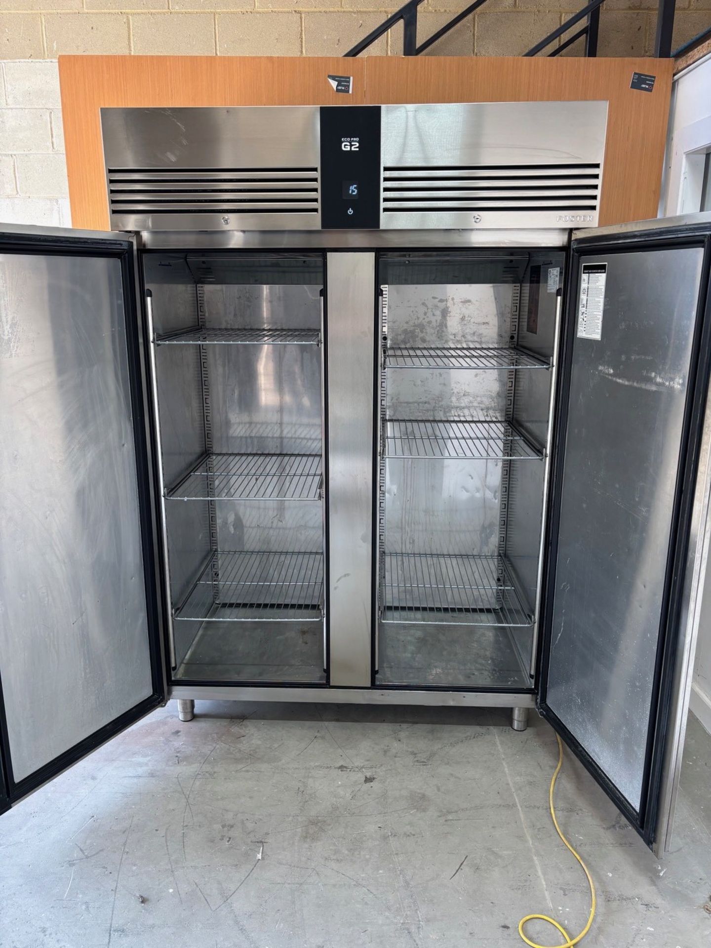 FOSTER DOUBLE DOOR REFRIDGERATOR G2 ECO PRO EP1440M CATERING EQUIPMENT - Image 3 of 3
