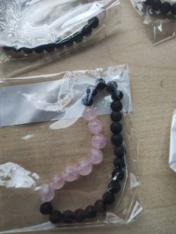 RQ + LAVA BEADED BRACELET JOB LOT OF 9 - BRAND NEW