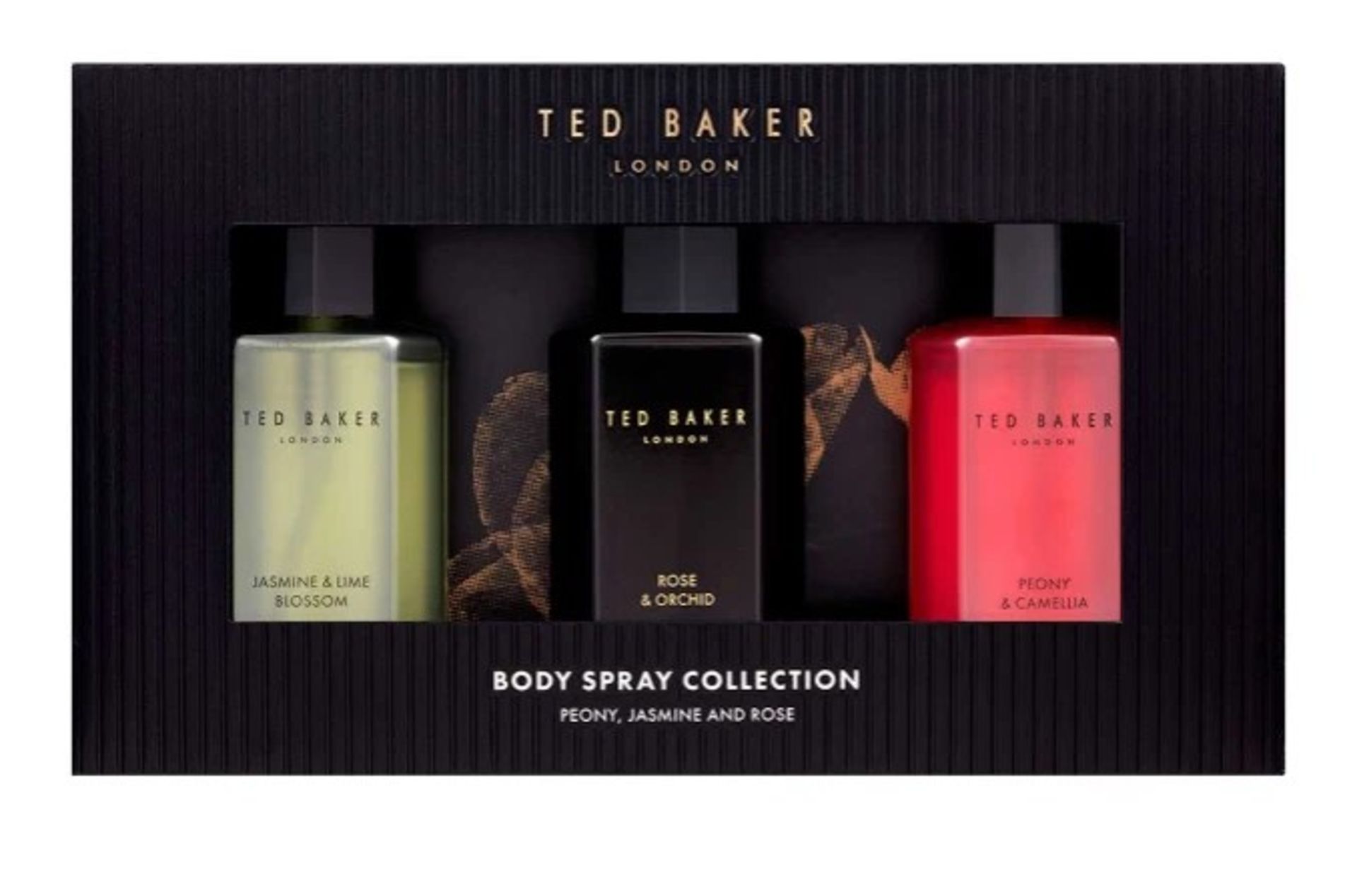 TED BAKER GIFT SET BODY SPRAY COLLECTION ELEGANT SCENTS FOR EVERY MOOD 3× 50ML