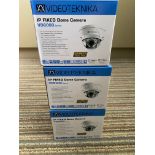 VIDEOTEKNIKA IP FIXED DOME CAMERA X 3
