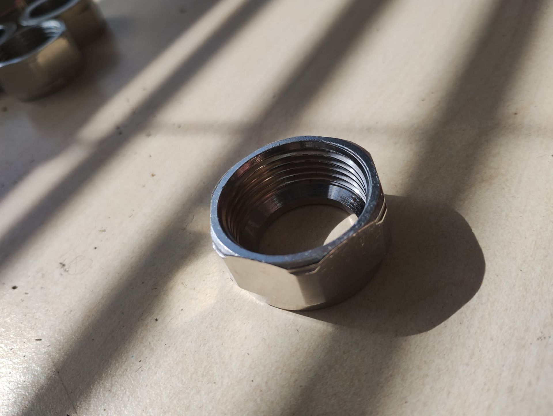 JOBLOT OF 51 -20MM CHROME COMPRESSION NUT - WRAS APPROVED - NEW - Image 2 of 4