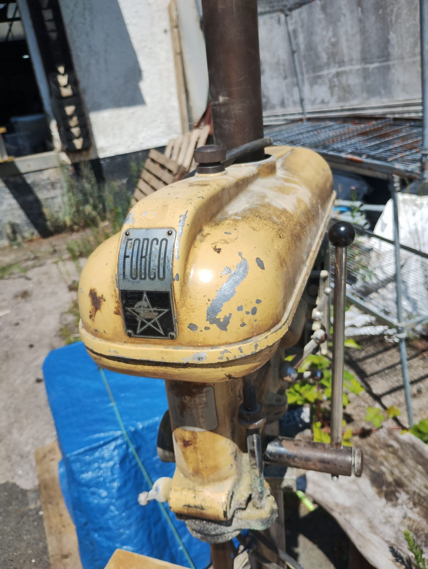 FOBCO STAR 1/2" CAP PILLAR DRILL - FREE STANDING - FULL WORKING ORDER - Image 3 of 10