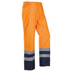 SIOSTART 5874 TIELSON FR AST HIGH VIS RAIN TROUSERS
