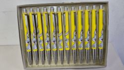 3 BOXSES OF 12= 36 PC PARKER BALL POINT LOONEY TUNES YELLOW BUNNY