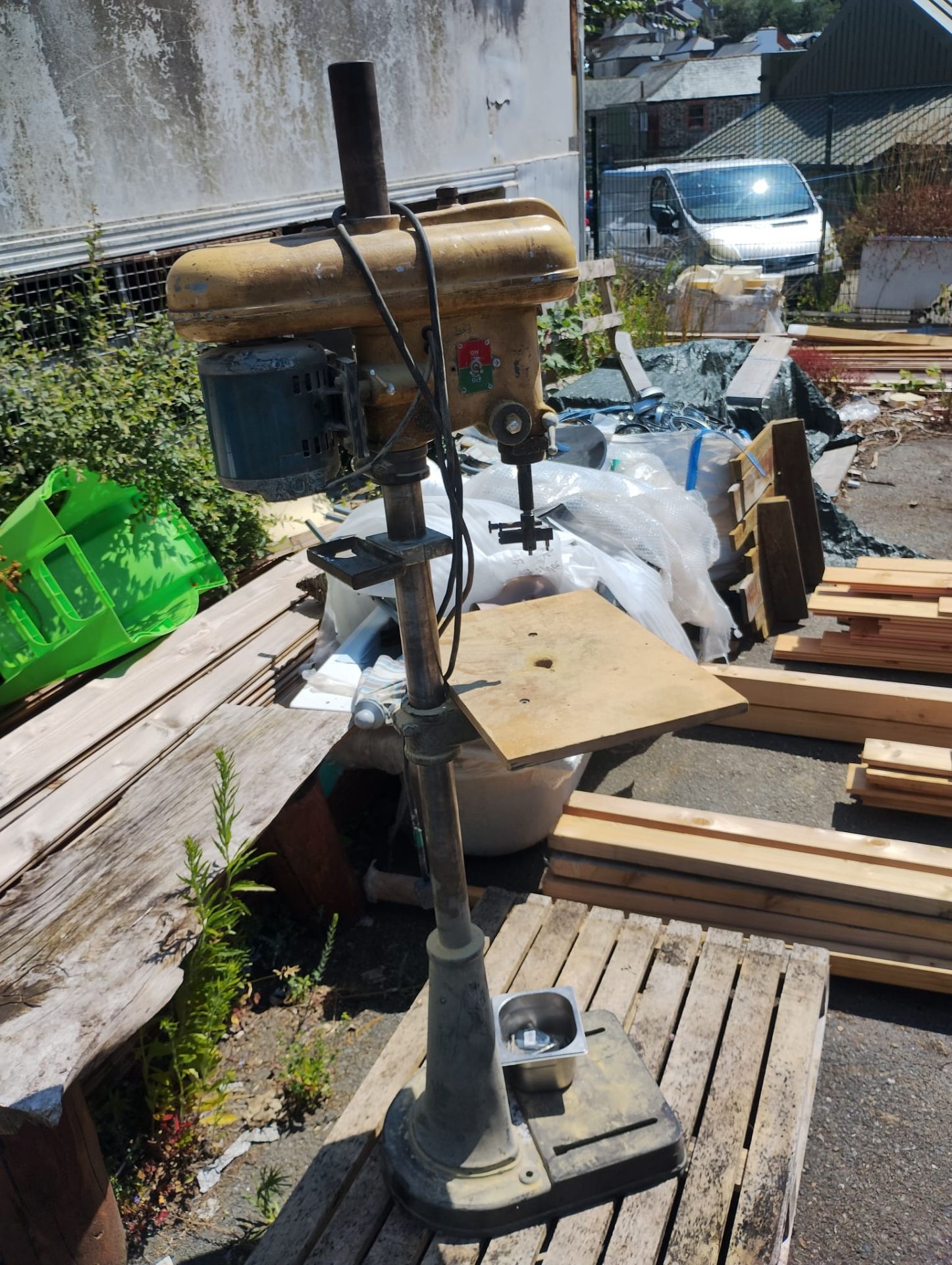 FOBCO STAR 1/2" CAP PILLAR DRILL - FREE STANDING - FULL WORKING ORDER - Image 8 of 10