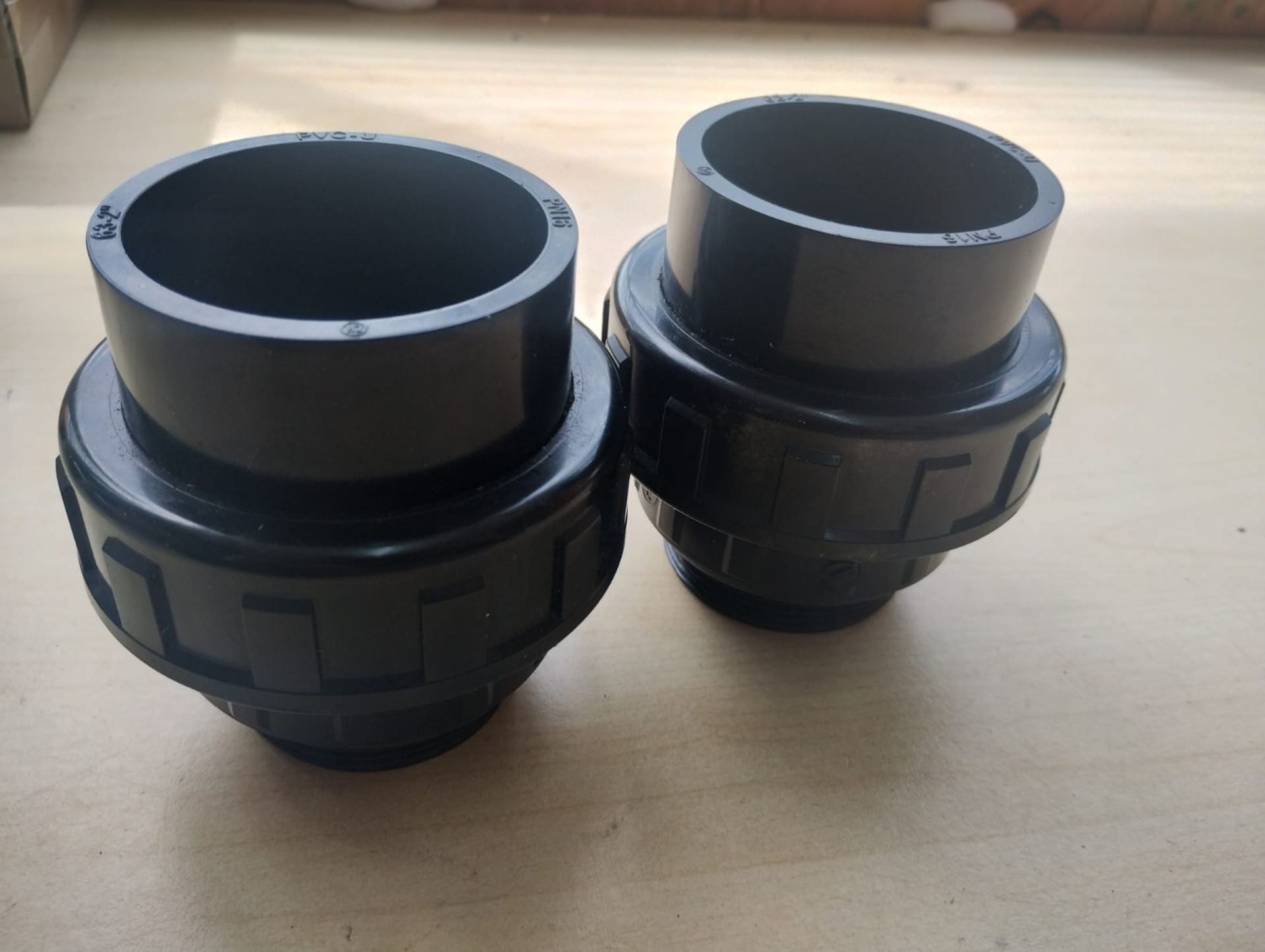 HAYWARD - SWIMMING POOL PUMP UNION FITTINGS - 63-2 " - NEW - PACK OF 2 - Image 2 of 6