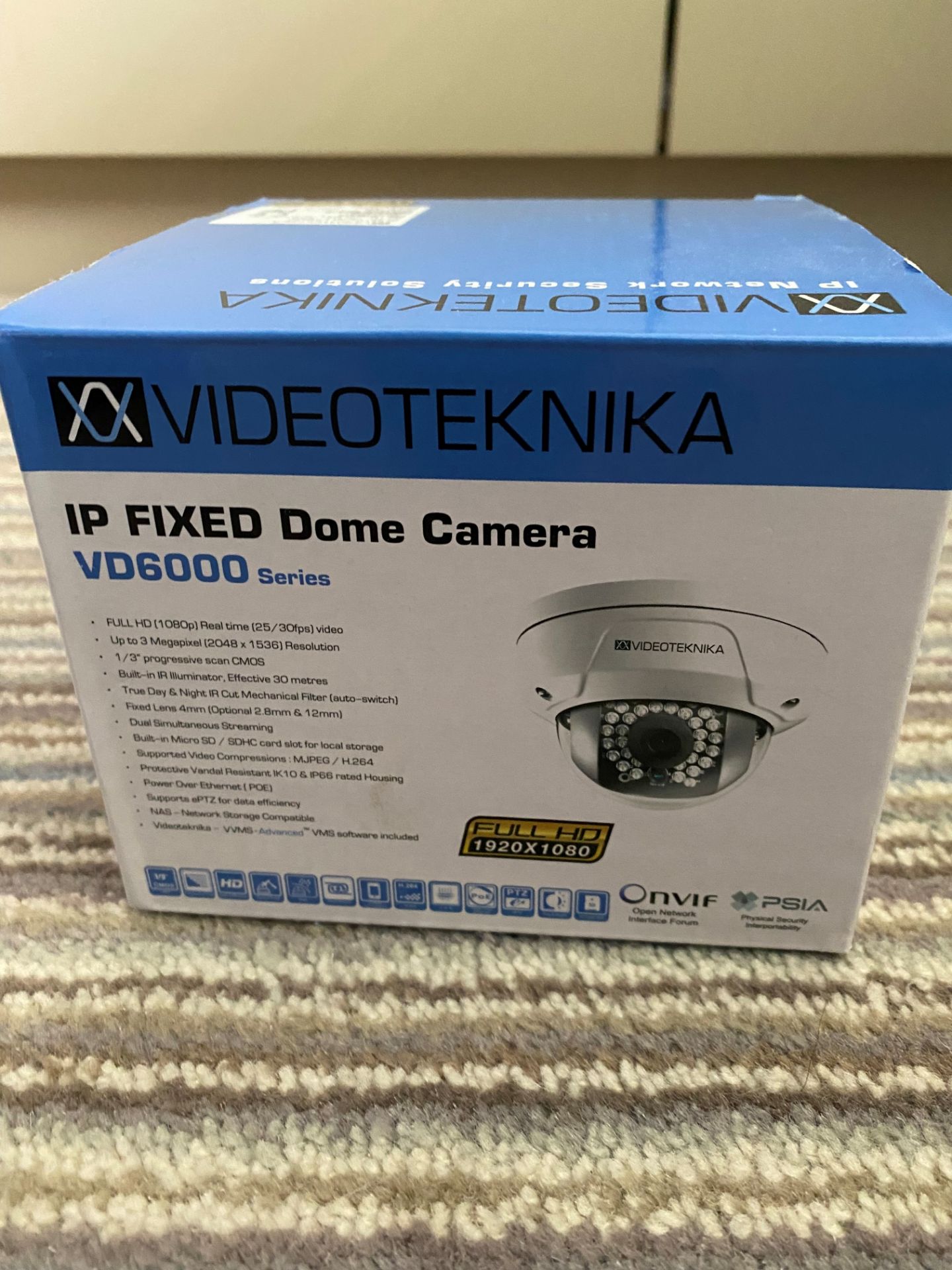 VIDEOTEKNIKA IP FIXED DOME CAMERA X 3 - Image 3 of 3