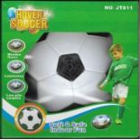 5 X KIDS HOVER SOCCER BALLS – AIR CUSHION TOY WITH LED LIGHTS – INDOOR FUN GIFT