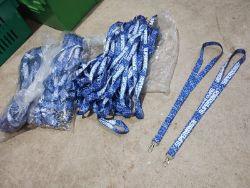 SUPERWINCH- BLUE PATTERN BRANDED LANYARD - NEW - APPROX 250