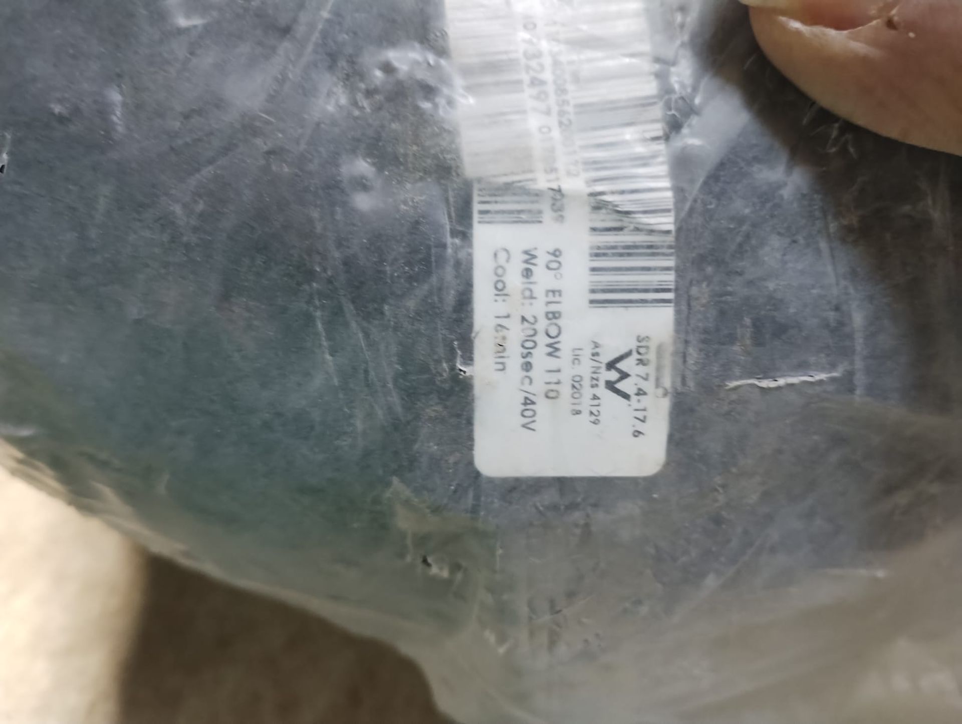PLASSON FUSMATIC 90° ELBOW 110 GAS PE100 SDR11 PN16 – 200SEC/40V – JOBLOT OF 3 (NEW) - Image 8 of 9