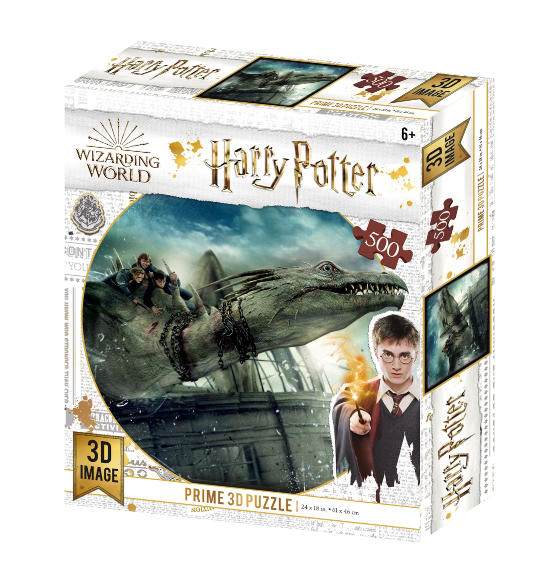 HARRY POTTER - NORBERT PRIME 3D 500PC PUZZLE - Image 3 of 4