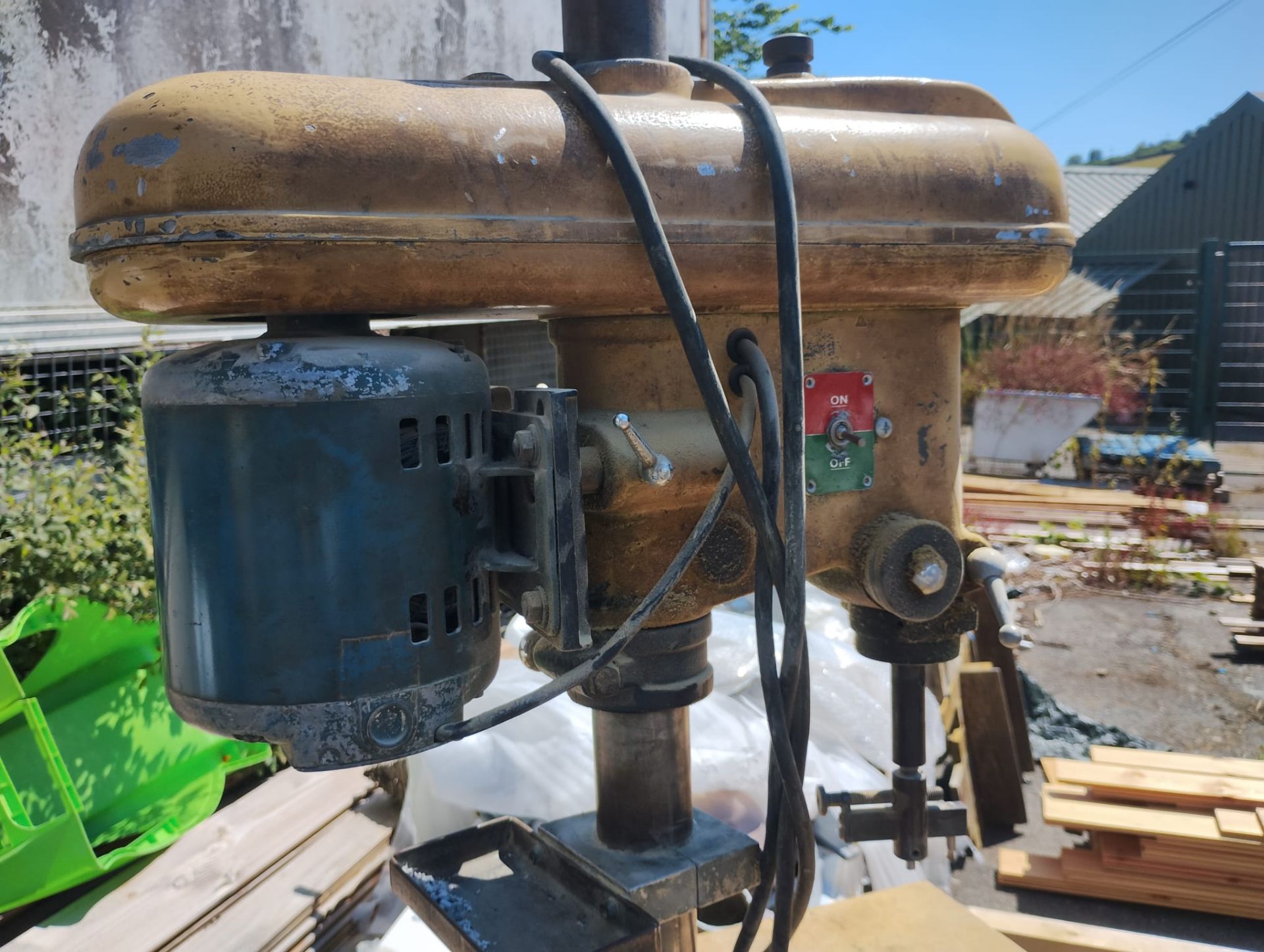 FOBCO STAR 1/2" CAP PILLAR DRILL - FREE STANDING - FULL WORKING ORDER - Image 9 of 10