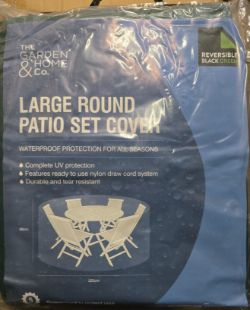 JOB LOT OF 6 LARGE ROUND PATIO SET FURNITURE COVER MASSIVE RESALE POTENTIAL