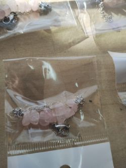 RQ + STAR SS CRYSTAL CHIP BRACELET JOB LOT OF 57 - BRAND NEW