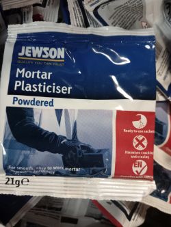JOBLOT JEWSON MORTAR PLATICISER B19