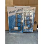 JOB LOT OF 13 VICTOR REINZ HEAD GASKETS