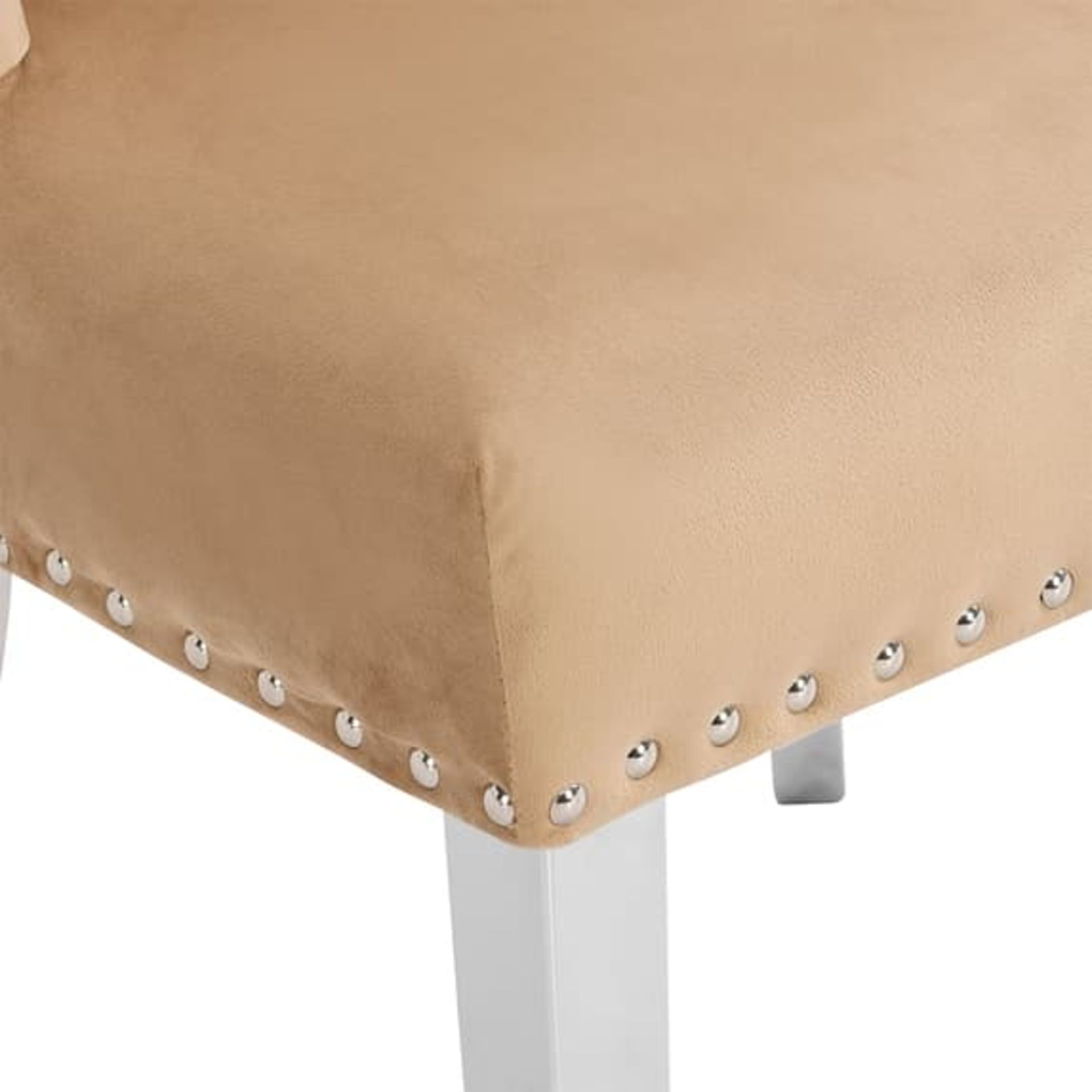 VELVET BUTTON BACK DINING CHAIR - IMPERIAL - Image 7 of 11