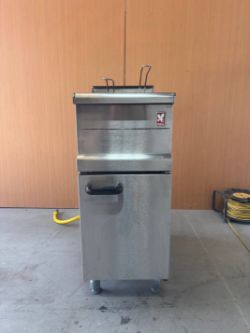 FALCON COMMERCIAL GAS DEEP FAT FRYER TWIN BASKET USED CATERING EQUIPMENT