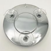 20 X COSMETIC VANITY MIRRORS 15CM WITH LED LIGHTS & SUCTION CUPS