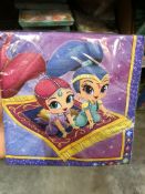 250 X (16 PACK) SHIM & SHINE LUNCH NAPKINS 2 PLY 13 X 13 INCH