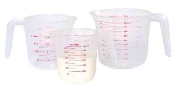 KITCHENCRAFT SET OF 3 JUGS PER SET, 32 SETS IN TOTAL RRP £12.99 EACH
