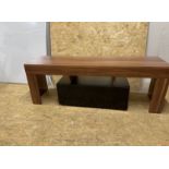 130CM TV UNIT I SIDEBOARD CABINET I TV STAND I WALNUT AND BLACK FLATPACKED