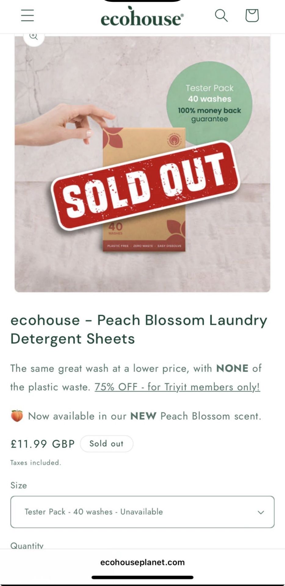 100 X 40 WASH ECOHOUSE LAUNDRY DETERGENT RRP£1199 - Image 2 of 4
