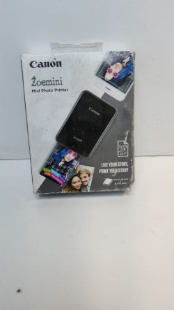 CANON ZOEMINI MINI PHOTO PRINTER PV-123 BLUETOOTH POCKET PRINTER – RRP £100+