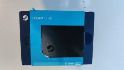 NEW VALVE STEAM LINK MODEL 1003 STREAMING BOX HDMI LAN USB + CABLES BOXED
