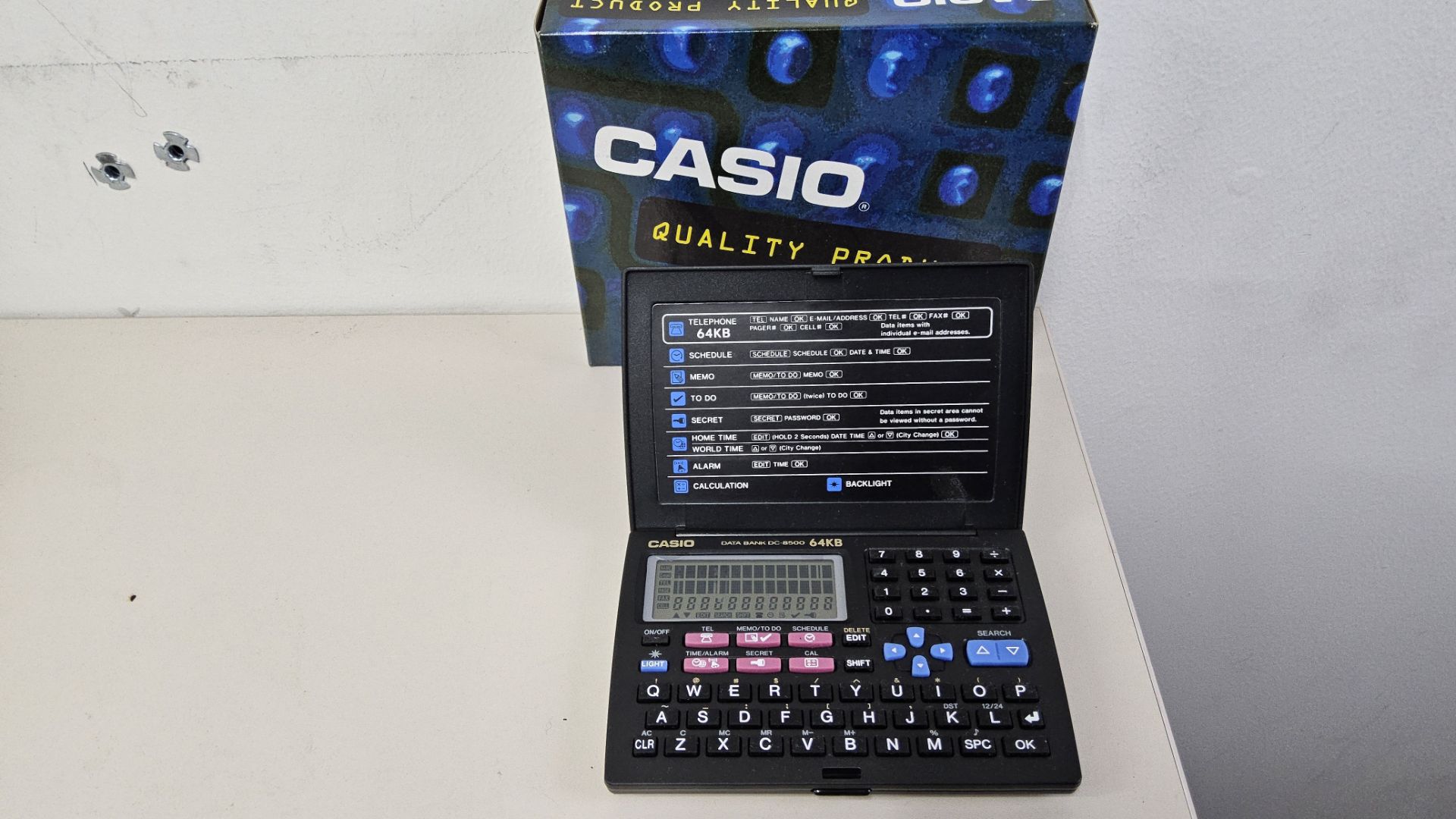 BOX OF 20 PC DATA BANK CASIO DC-8500