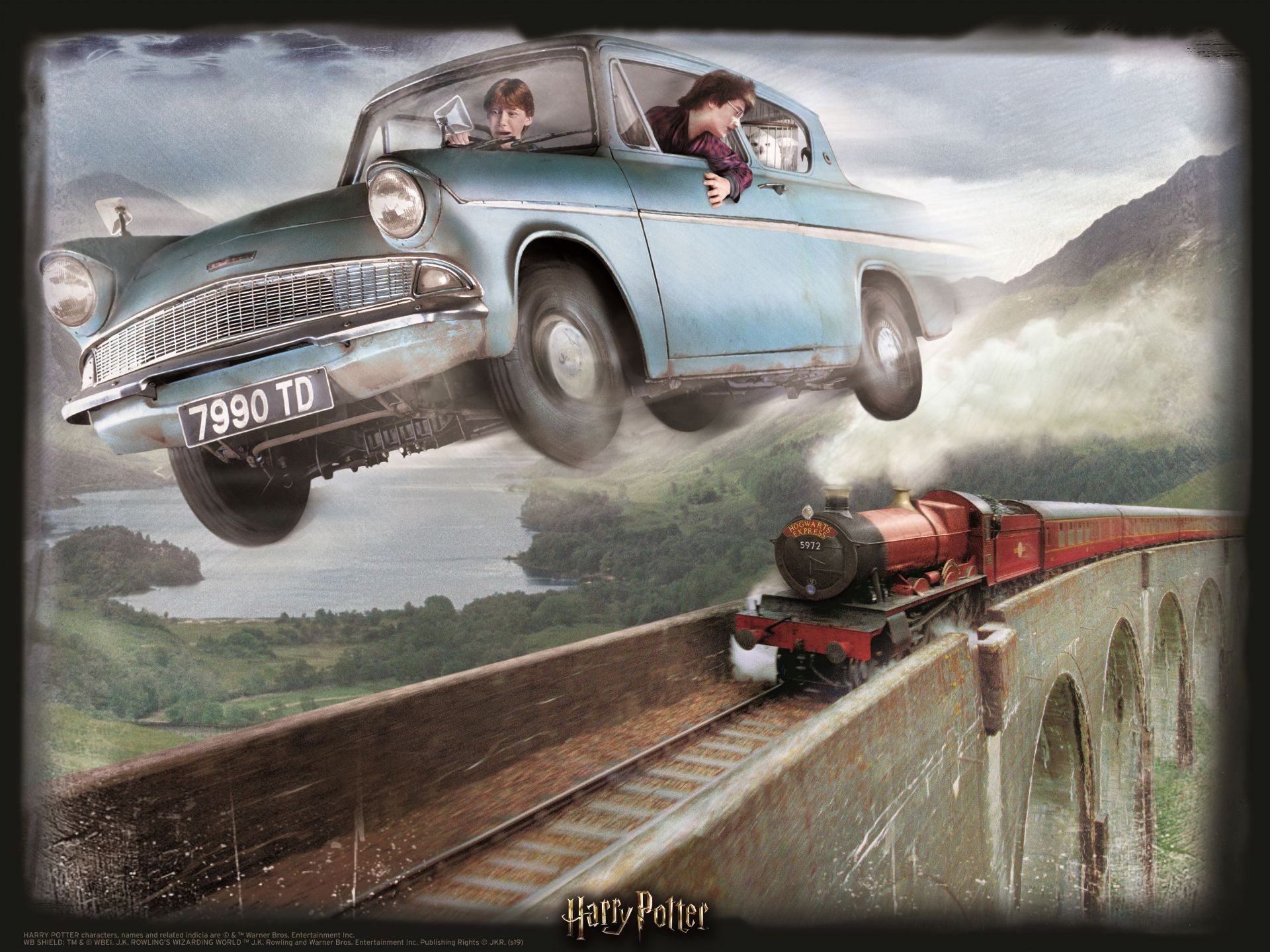 HARRY POTTER - FORD ANGLIA PRIME 3D 500PC PUZZLE - Image 4 of 4