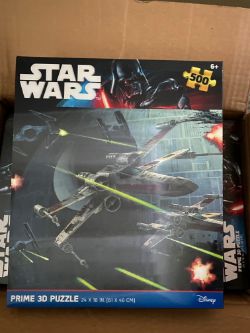 STAR WARS - XWING FIGHTER PRIME 3D 500PC PUZZLE