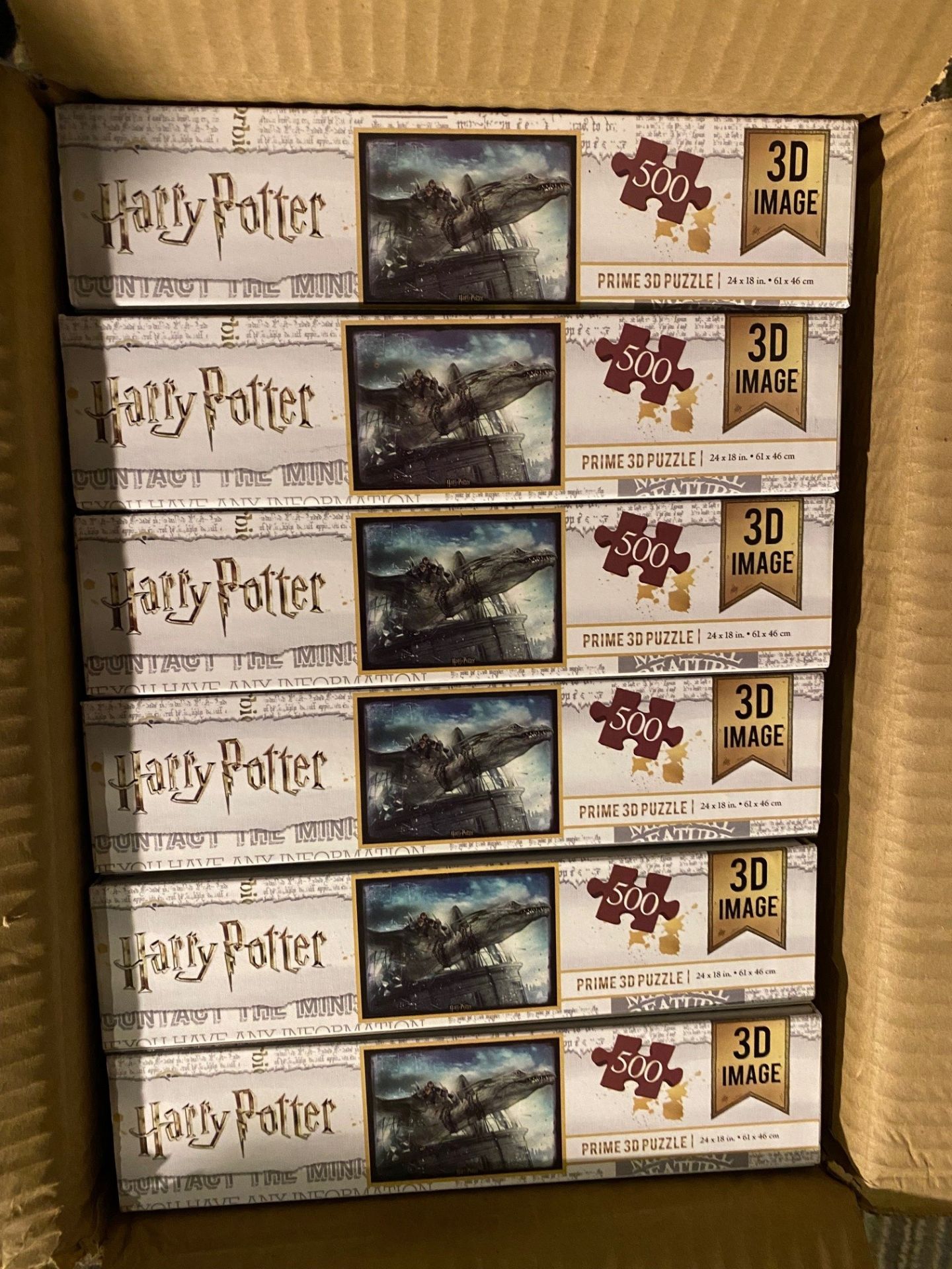 HARRY POTTER - NORBERT PRIME 3D 500PC PUZZLE - Image 2 of 4