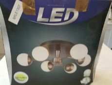 GLASS MODERN CEILING LIGHTS CHANDELIERS