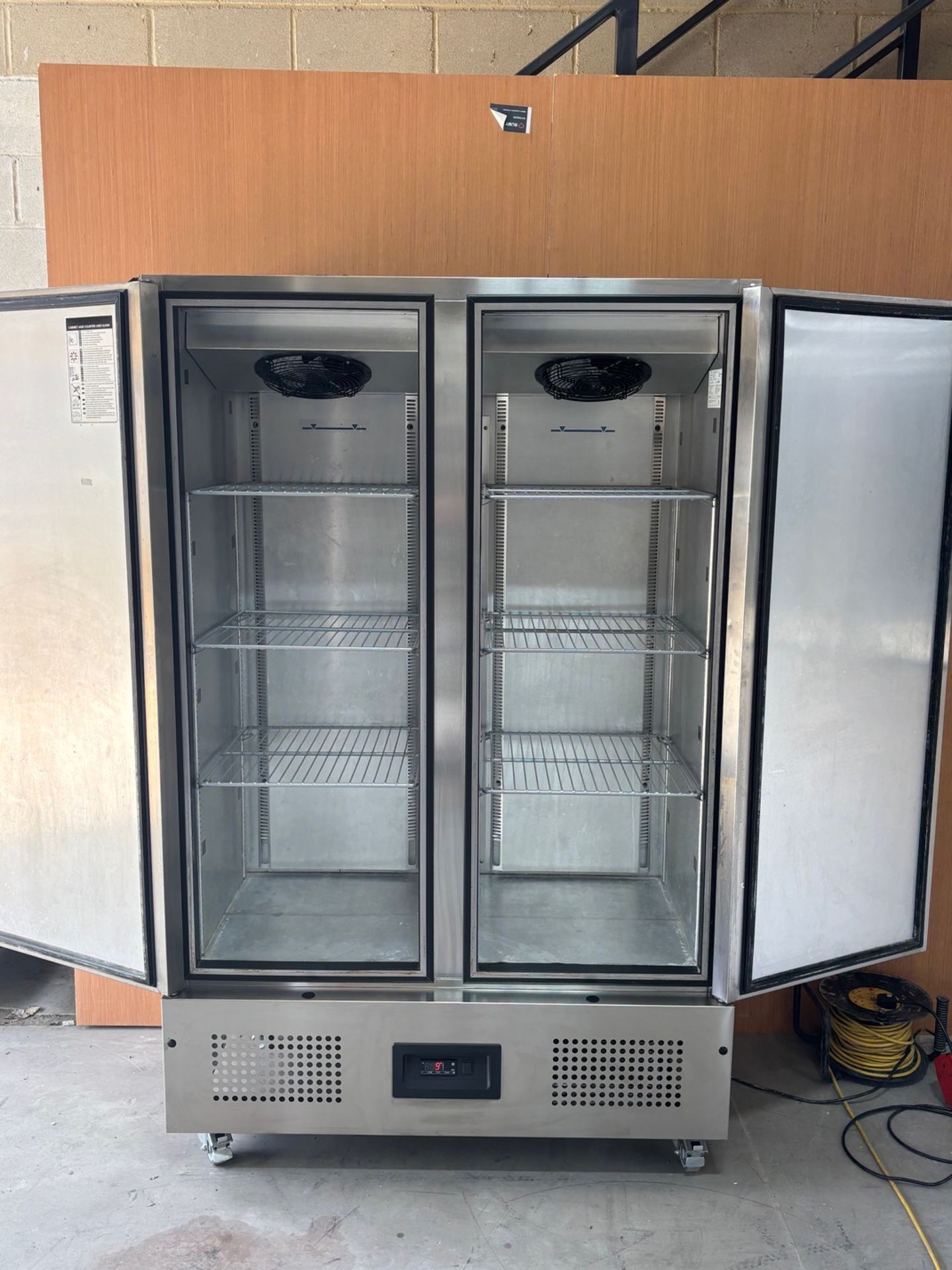 FOSTER DOUBLE DOOR REFRIDGERATOR FSL800H CATERING EQUIPMENT - Image 3 of 5