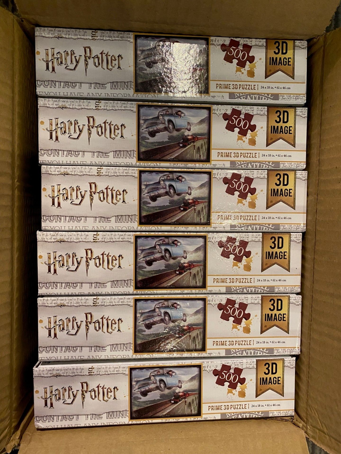 HARRY POTTER - FORD ANGLIA PRIME 3D 500PC PUZZLE - Image 2 of 4