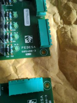 FEDESA - PCB BOARDS - 505A88-3 - JOBLOT OF 2 - NEW