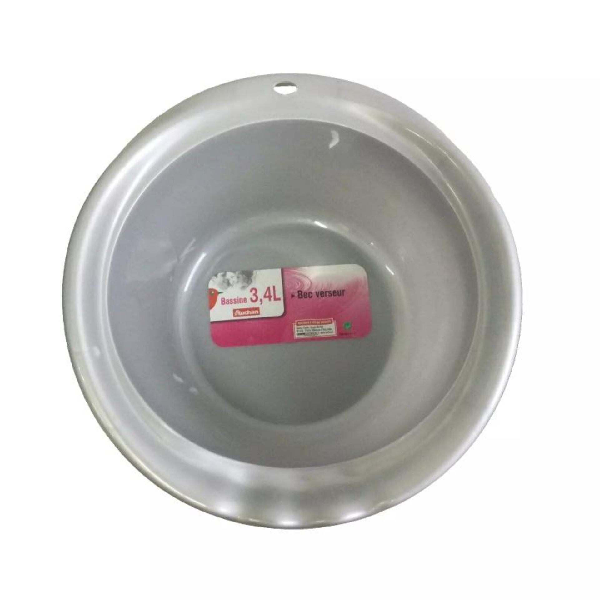 X20 AUCHAN 3.4 LITER GRAY WASHING UP BOWL /SINK KITCHEN BASIN WITH POURING SPOUT - Image 2 of 2