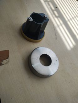 PLASICA - 43MM POOL LADDER ANCHOR 1PSC + CHROME COVER