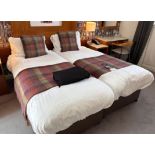 SINGLE BED HOTEL QUALITY WITH MATTRESS AND BEDDING