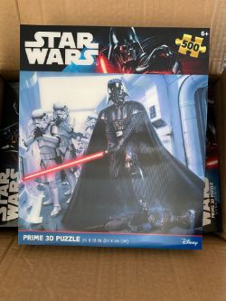 STAR WARS - DARTH VADER & STORM TROOPERS PRIME 3D PUZZLE 500PC X 6