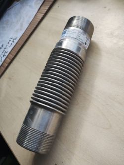 DST- SCREWED AXIAL BELLOWS WRAS APPROVED 50MM - AX3/050/MSC - 25 MOVEMENT - NEW NO BOX