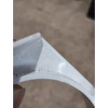 TERRAIN -50MM 2" PIPE CLIPS FITTING 142.2G - WHITE POLYPIPE - JOBLOT OF 136 - NEW