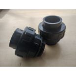HAYWARD - SWIMMING POOL PUMP UNION FITTINGS - 50-1½ " - NEW - PACK OF 2